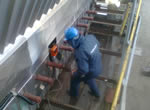 Instolling equipment for emission monitoring after reconstruction of EPC